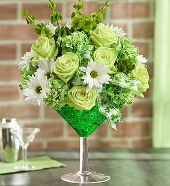 st patrick's day flowers
