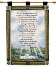 23rd Psalm Wallhanging
