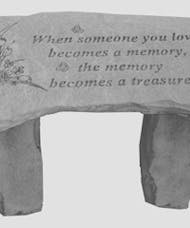 Bench w/ when someone you love...