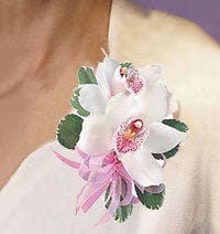 Pink White Orchid Corsage Detriot Mi Flower Delivery Mancuso S