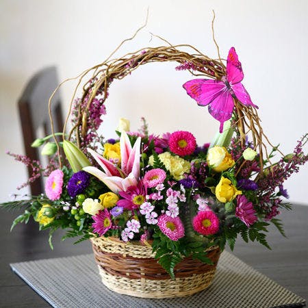 Butterfly Basket Floral Delivery St. Clair Shores (MI) Mancuso's Florist