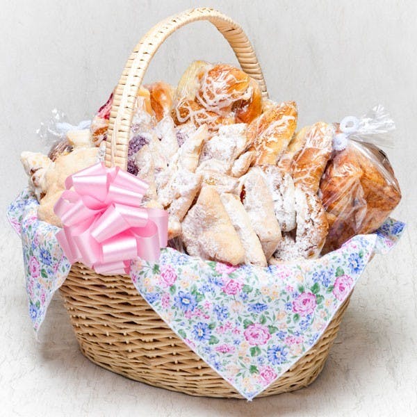 Large Pastry Basket Edible Gift Basket Delivery (MI